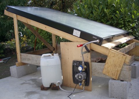 chauffe eau solaire drain back